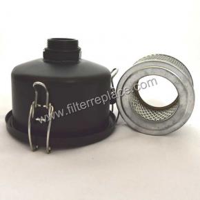 F004  Steel Case  Vacuum inlet Air  filter housing  G1 1/4