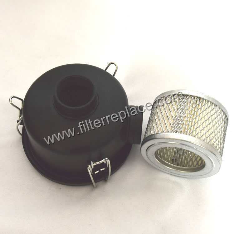 F004  Steel Case  Vacuum inlet Air  filter housing  G1 1/4