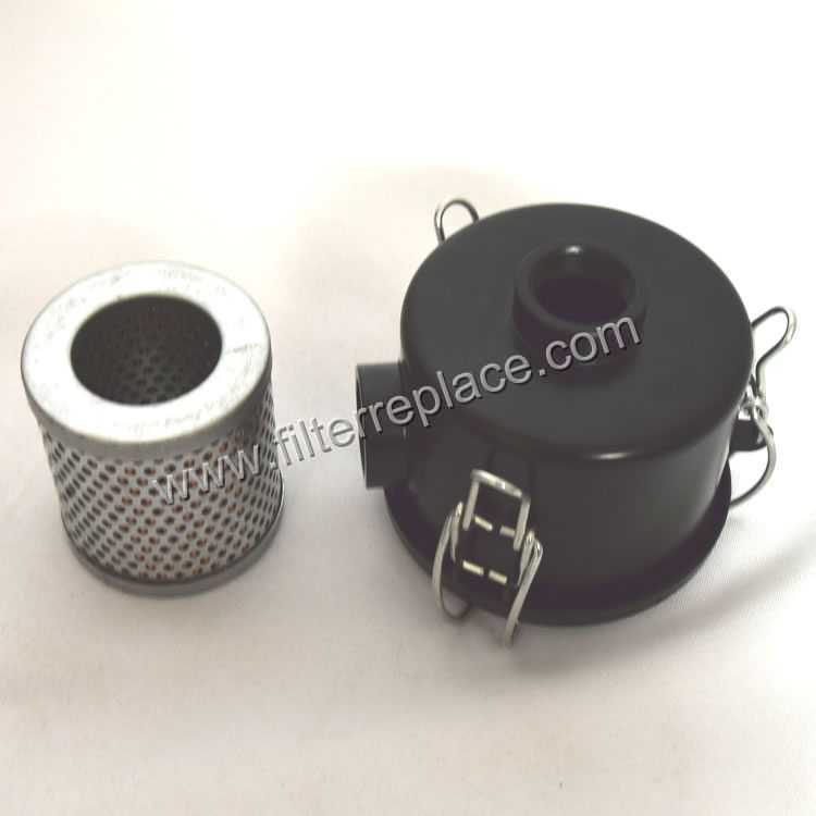 F002 Steel Case  Vacuum inlet  filter housing  G3/4