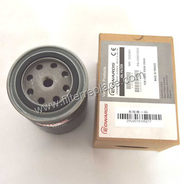 Edward vacuum pump spin oil filter element A50074002
