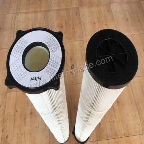 Twist-Lock dust collector filter element 