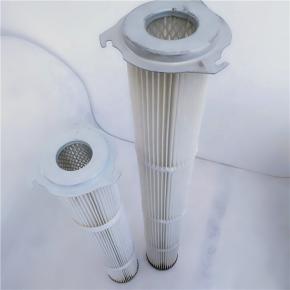 Industrial Cement Silo WAM Three Lugs 3 Ears Pleated Filter Cartridge