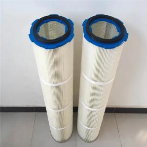 Powder Coating Pleated Polyester Cartridge Air Filter for Dust Collectors