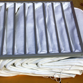 Second Stage Medium Efficiency Air Filter Pocket bag filter  for Air conditioning ventilation system