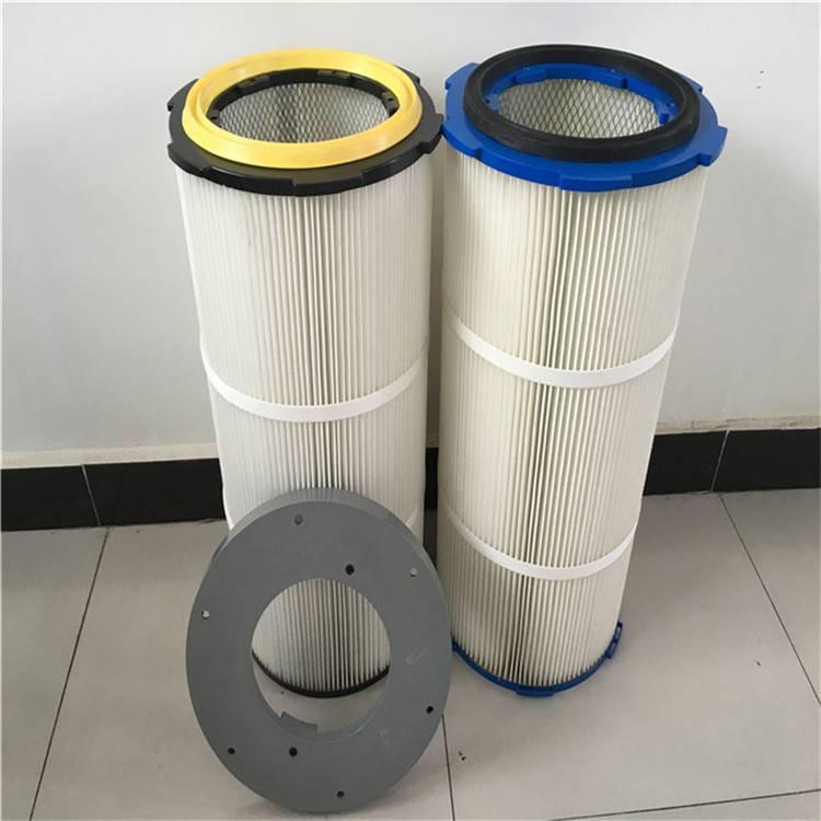 Cellulose/polyester blend air filter cartridge Suitable for humidity conditions