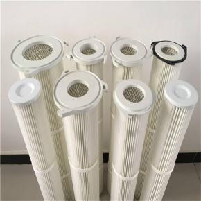 Stainless Steel Three-lug Loaded Filter Cartridge for welding fumes Mechanical processing